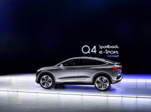 Audi Q4 Sportback e-tron Concept 2020 года 